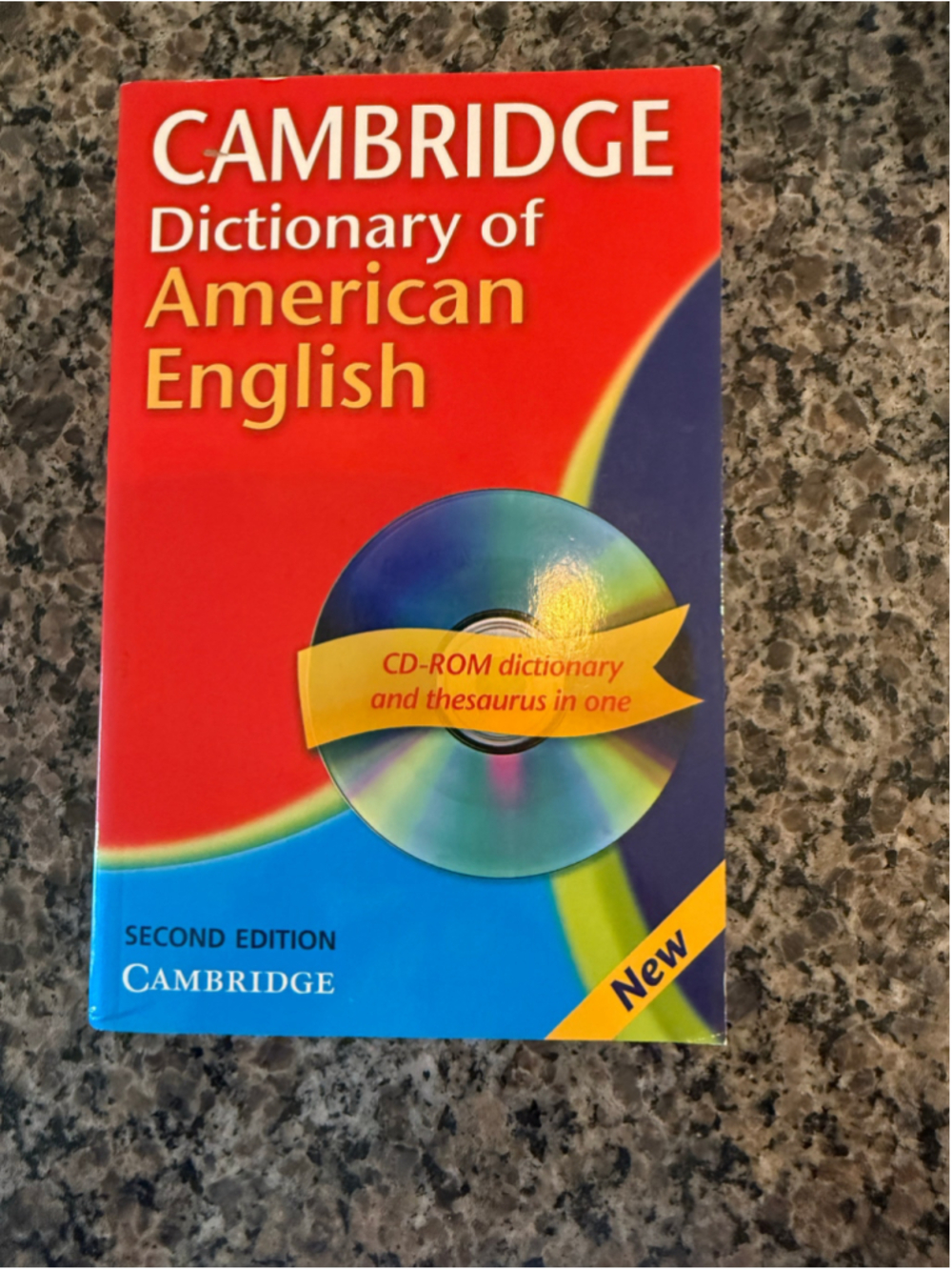 Cambridge Dictionary of American English Second Edition One Size Red Blue